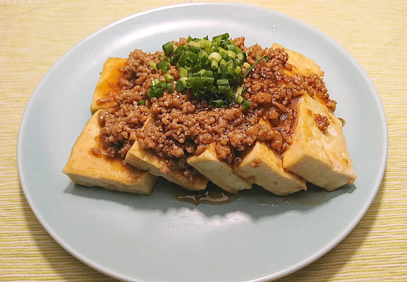 そぼろステーキ豆腐